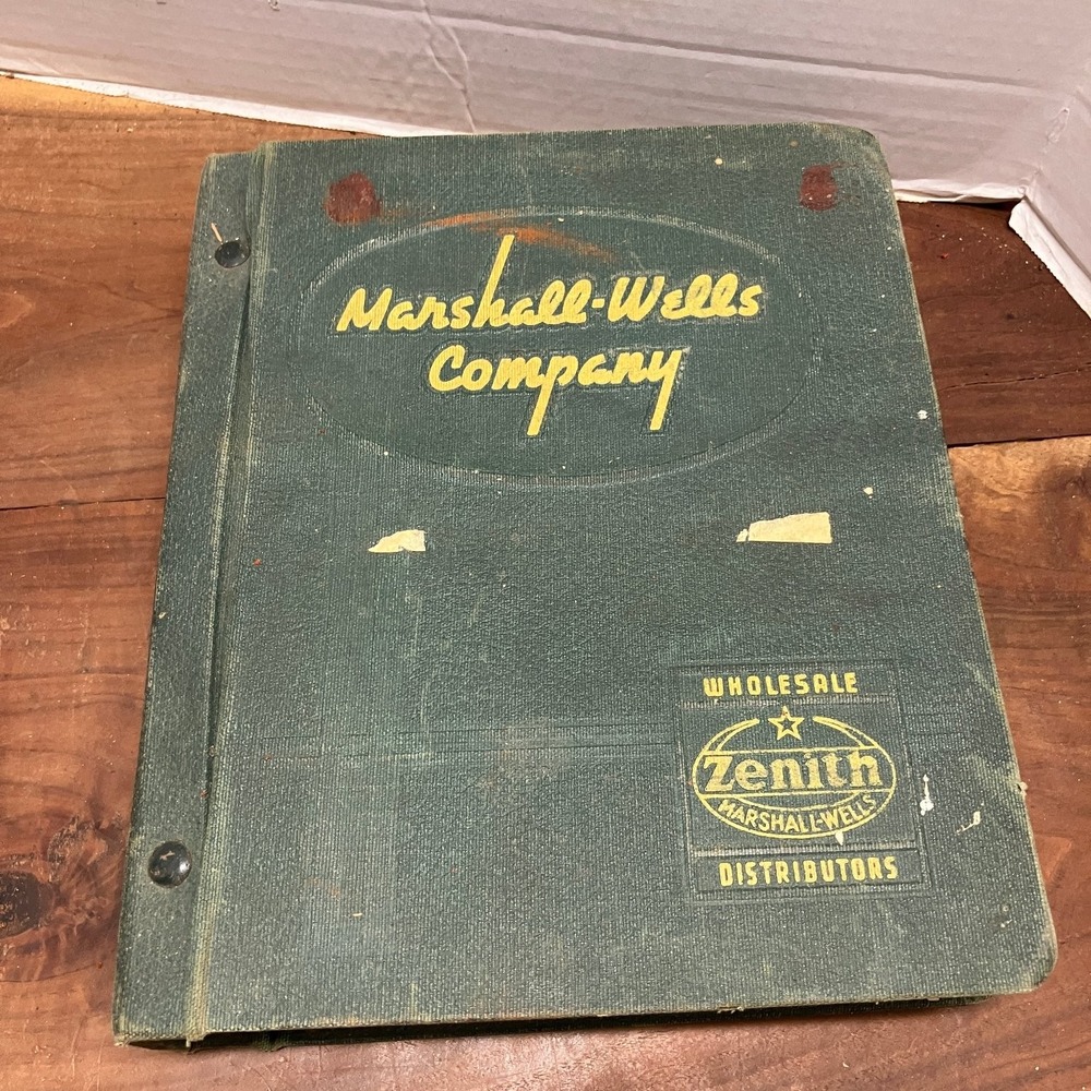 Marshall Wells Company Complete General Catalog No 40 Vintage Hardware Zenith